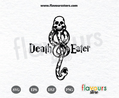 Death Eater, Dark Mark Svg, Harry Potter SVG Cut files