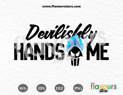 Devilishly Hands Me SVG Cut File