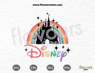 Disney Castle Pride Svg, Pride Month SVG Cut File, Pride svg free, LGTB Pride SVG, Disney svg free, Disney svgs free - FREEBIE