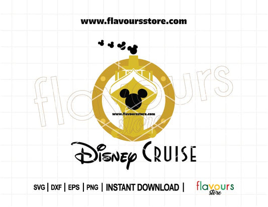 Disney cruise ship SVG cut file for Cricut and Silhouette, perfect for DIY cruise decor, shirts, and door magnets