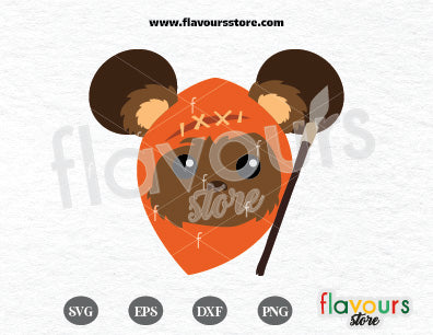 Ewok Ears, Star Wars SVG Cut File