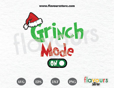 Grinch Mode On SVG Cut File