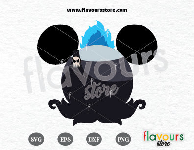 Hades Mickey Ears SVG Cut Files