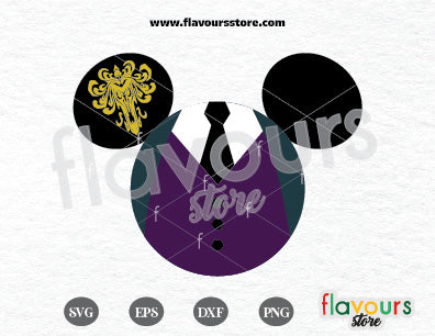 Haunted Mansion Ears SVG Cut File