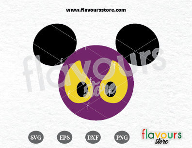 Haunted Mansion Eyes Ears SVG Cut File