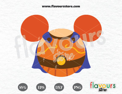 Hercules Mickey Ears, SVG Cut Files