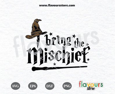 I Bring the Mischief, Harry Potter SVG Cut File