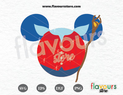 Ian Mickey Ears, Onward SVG Cut File