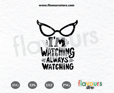 I'm Watching Always Watching, Roz Always Watching Svg, Monsters Inc, SVG Cut File Cricut  