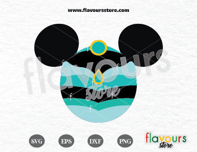 Jasmine Ears, Disney Princess SVG Cut File