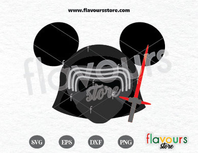 Kylo Ren Ears, Star Wars SVG Cut Files