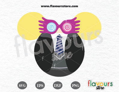 Luna Ears, Mouse Ears SVG Cut File