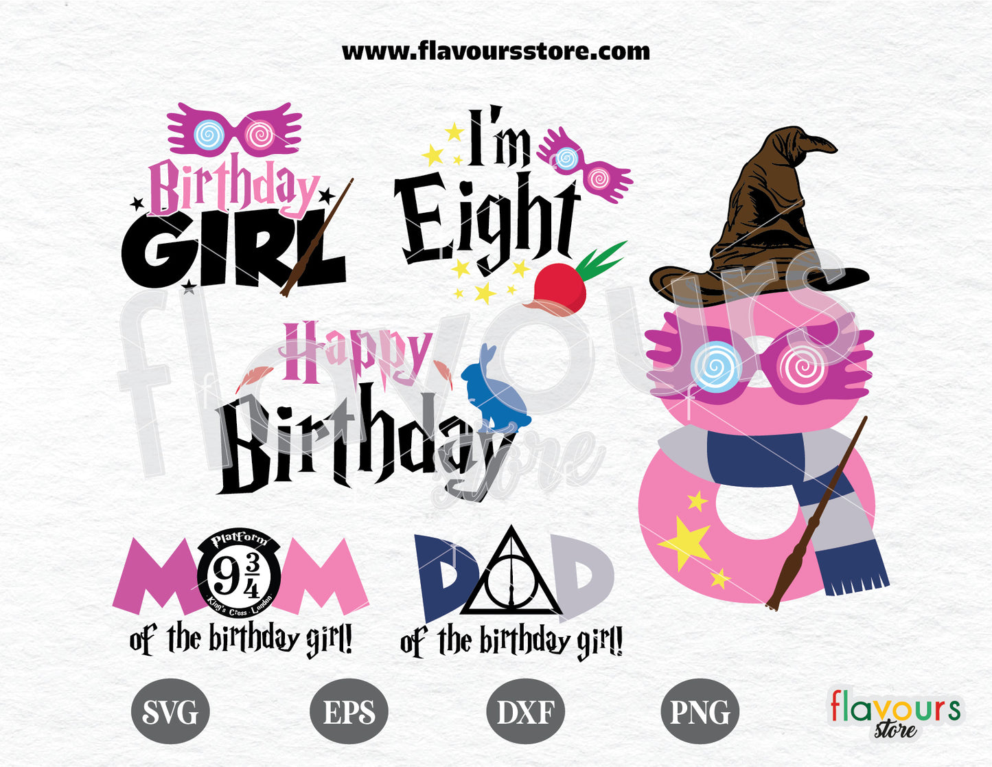 Luna Lovegood, Eight Birthday Bundle, Harry Potter Birthday