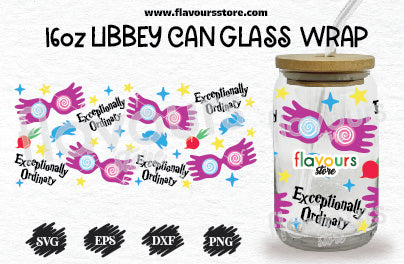 Luna Lovegood Svg, 16oz Libbey Can Cup Wrap, Libbey Wrap Svg