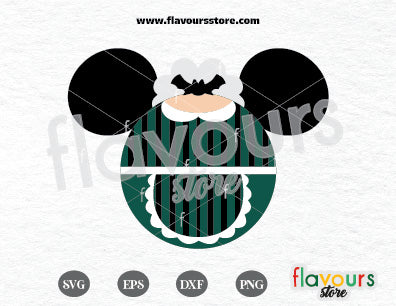Haunted Mansion Maid Ears SVG Cut File