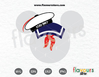 Marshmallow Man Ears, Ghostbusters SVG Cut File