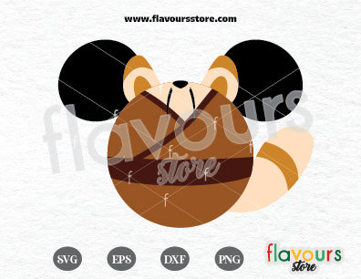 Master Shifu Ears, Kung Fu Panda SVG Cut File