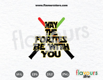 May The Forties Be With You, Lightsaber Svg, Star Wars Birthday, SVG Cut File Cricut