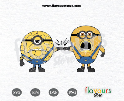 Mega Minions Jerry and Dave Svg, Despicable Me 4, Cute Minion, Mega Minions, Funny Minion Svg Cut File Cricut