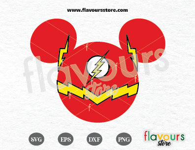 Flash Ears SVG Cut File