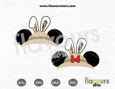 Mickey Minnie Easter Safari, Animal Kingdom SVG Cut File