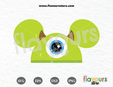 Mike Hat Ears SVG Cut Files