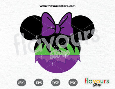 Hulk Minnie Ears, Superheroes SVG Cut File