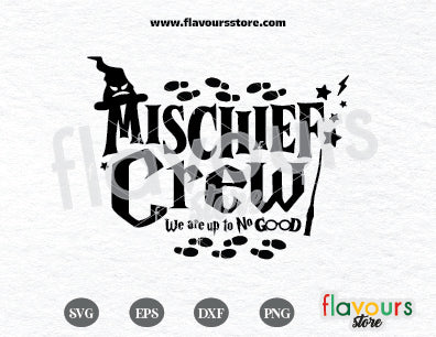 Mischief Crew Svg, Wizard Birthday Svg, Harry Potter Birthday Svg Files for Cricut