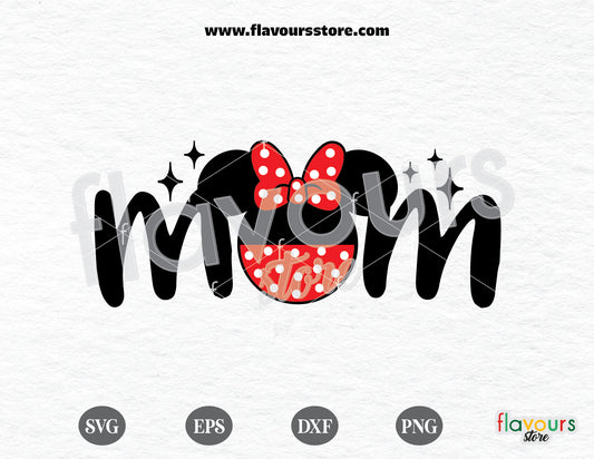 Mom Minnie Ears svg, Disney svg free, Disney svgs free - FREEBIE