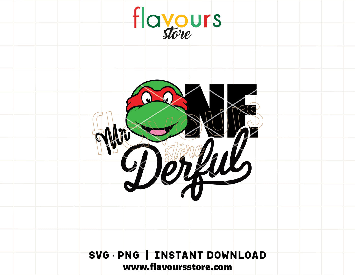 mr onederful raphael turtle svg first birthday boy cut file for cricut
