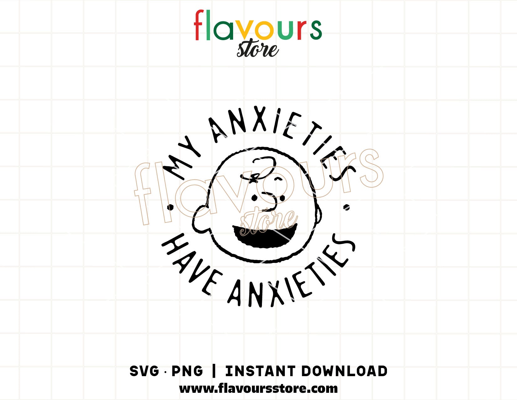 my anxieties have anxieties svg funny mental health quote cricut cut file shirt design