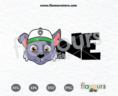 One, Rocky Paw Patrol, Kids cartoon Svg, Paw Patrol Cartoon Svg, Paw P ...