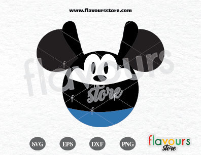 Oswald The Lucky Rabbit Ears SVG Cut Files