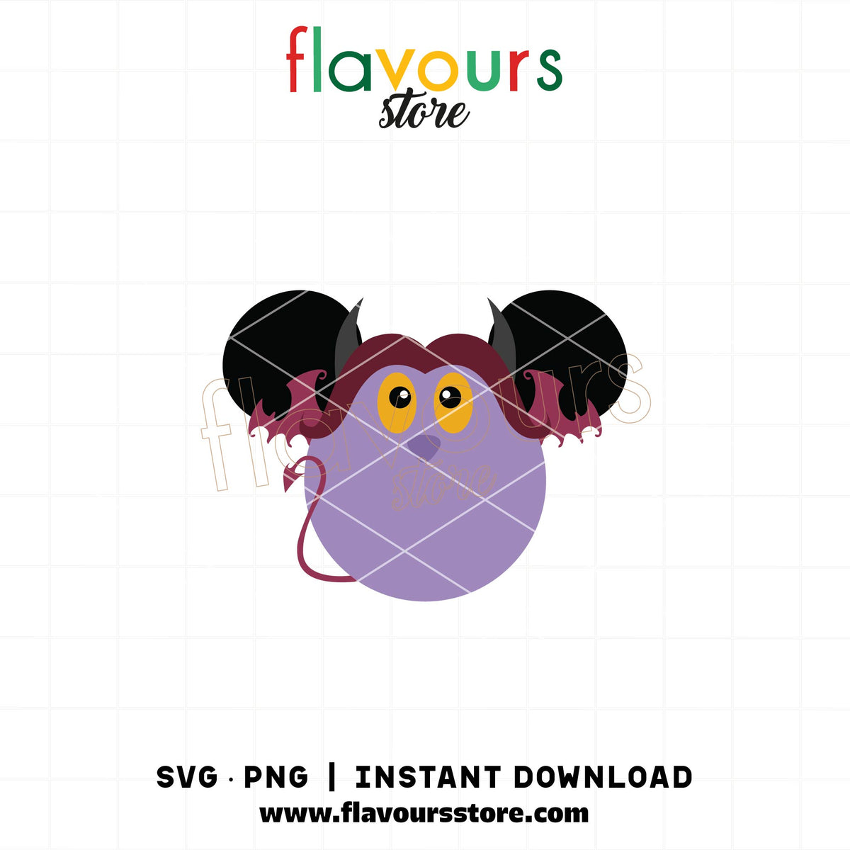 Pain Ears, Hercules Mouse Ears SVG File