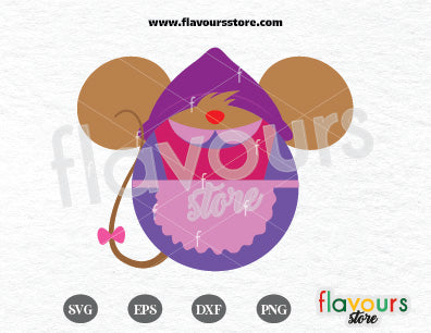 Perla Mouse Ears SVG File