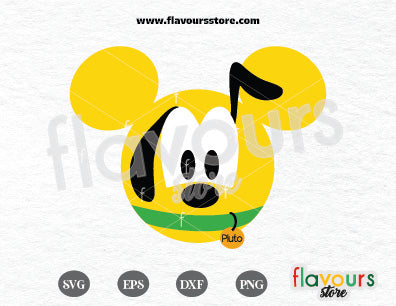 Pluto Ears SVG File