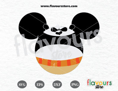 Po Ears, Kung Fu Panda SVG Cut File
