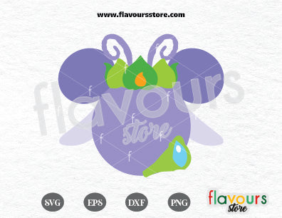 Princess Atta Ears, Bug's Life SVG Cut File