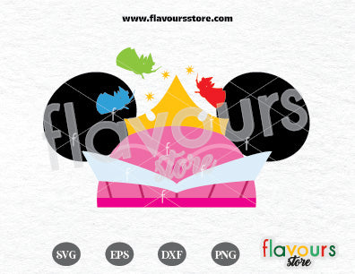 Princess Aurora Hat Ears SVG Cut Files