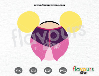 Princess Eilonwy Ears SVG Cut Files