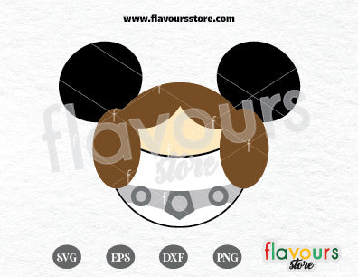 Princess Leia Ears, Star Wars SVG Cut Files