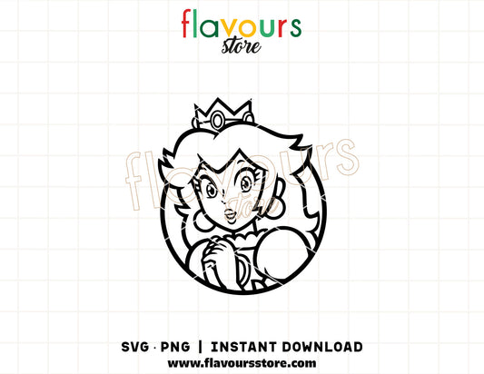 princess silhouette svg cute outline cricut cut file shirt design