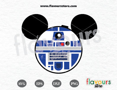 R2D2 Ears, Star Wars SVG Cut Files