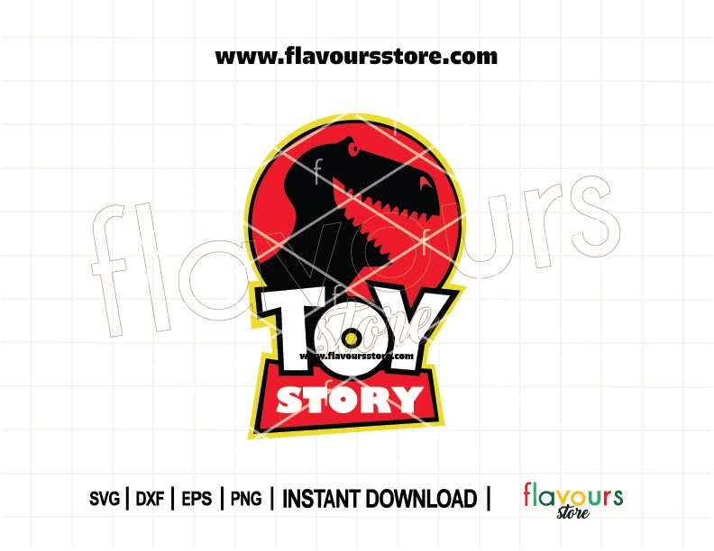 Funny Wrong Park SVG – Dinosaur Rex Toy Story and Jurassic World Mashup for Cricut and Silhouette