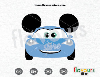 Sally Ears, Pixar Cars SVG File