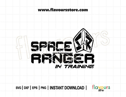 Buzz Lightyear inspired Space Ranger in Training SVG cut file for Cricut and Silhouette crafts