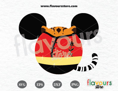 Tigress Ears, Kung Fu Panda SVG Cut File