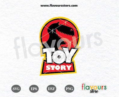 Dino Toy Story Jurassic World, Dinosaur Rex, Jurassic Story, Wrong Park Svg for Cricut Silhouette