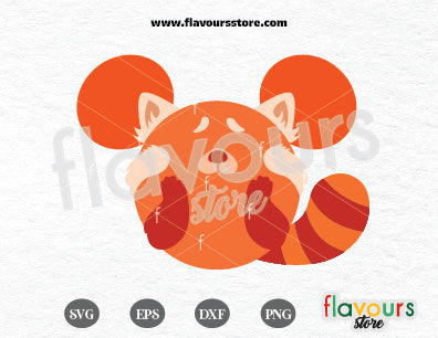 Turning Red Ears, Mei Lee SVG File