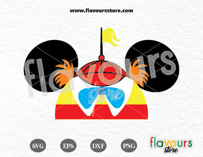 Tweedledum, Tweedledee Hat Ears SVG Cut File 